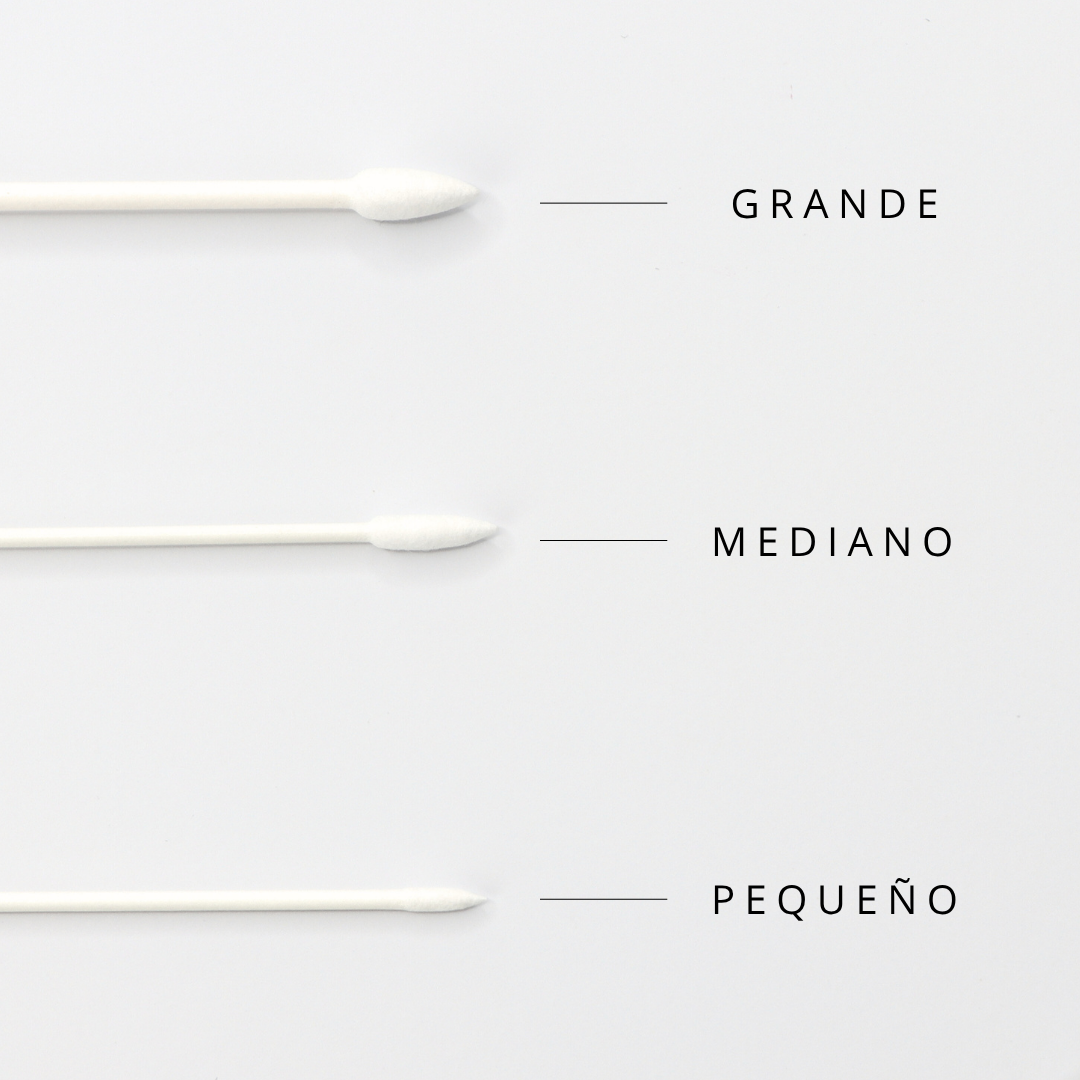 Hisopo con Punta Blanco