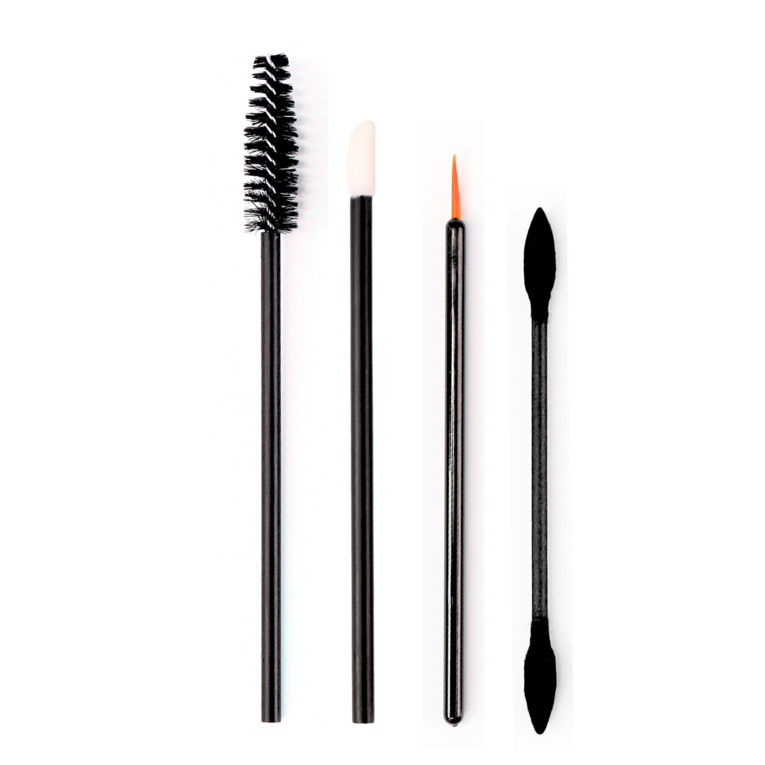 Kit Aplicadores Desechables + Hisopos Negros